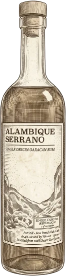 Rum bottle